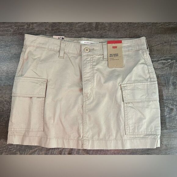 Levi's '94 Cargo Twill Mini Skirt- Size 30 - Picture 1 of 7